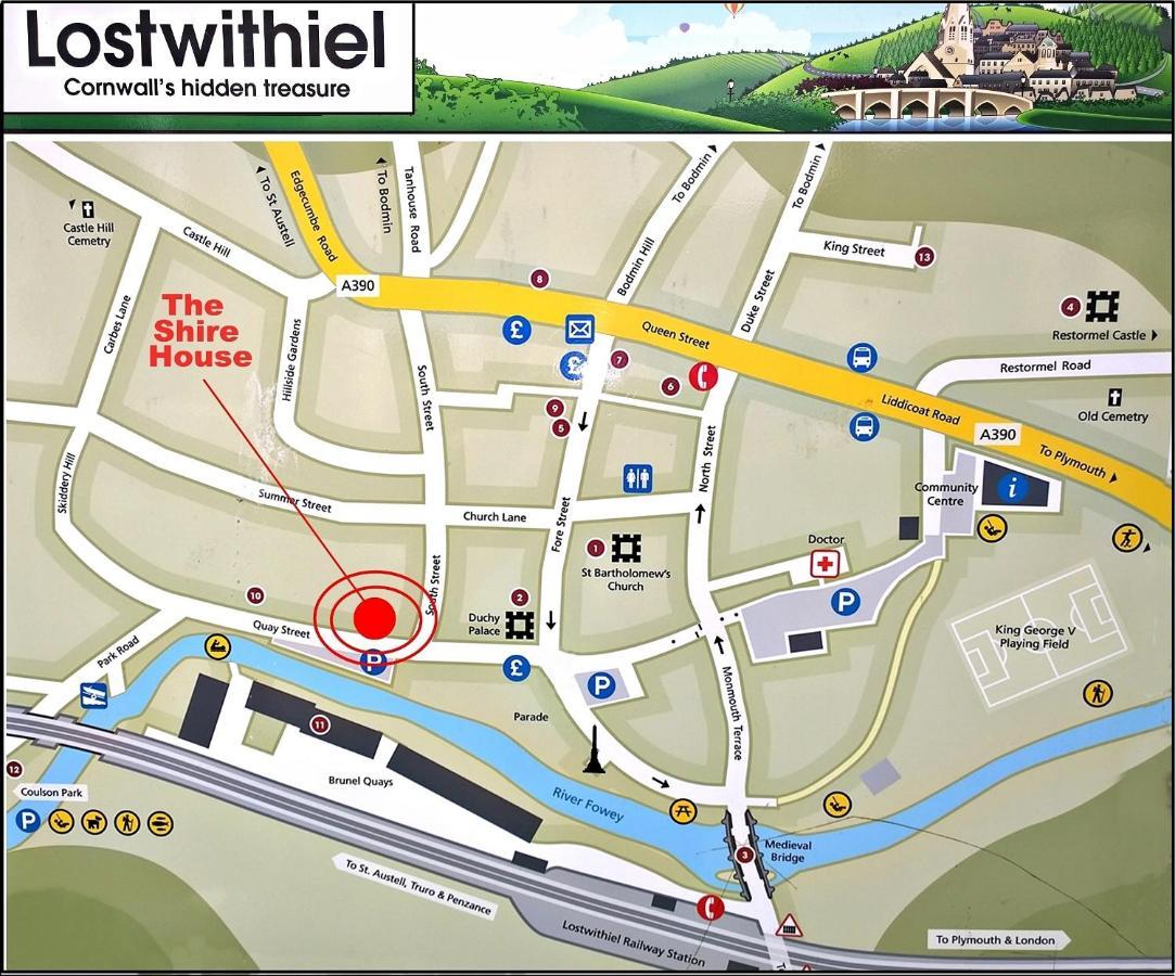 The Shire House Villa Lostwithiel Exterior photo